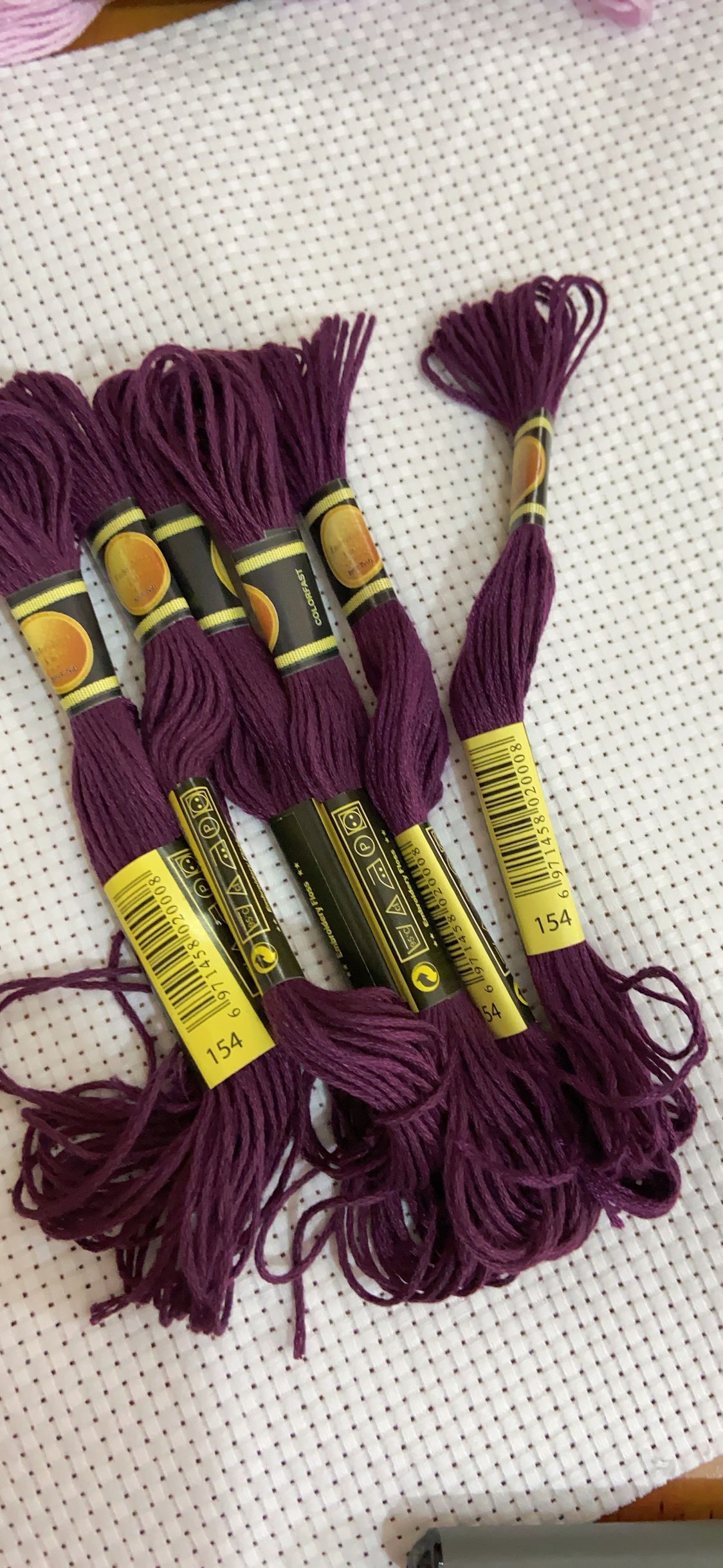 Dmc Floss Set - Juego de 10 Uds./LOL, hilo de