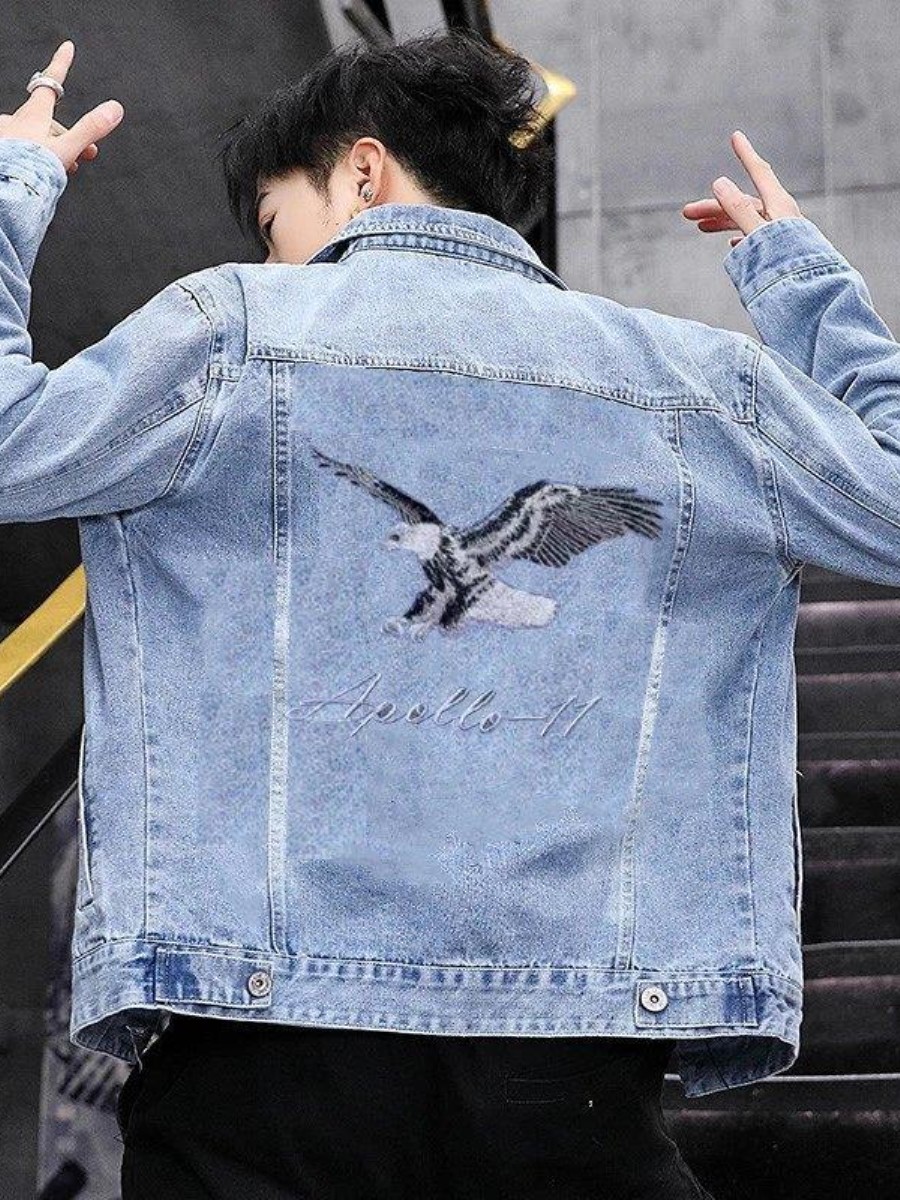 Embroidery Jeans - Nueva Chaqueta Vaquera para Hombre 2026,