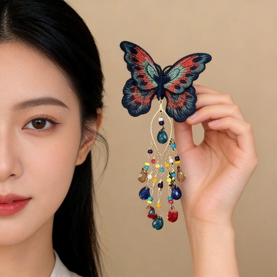 Embroidery Charm - Nuevas pinzas para el pelo de