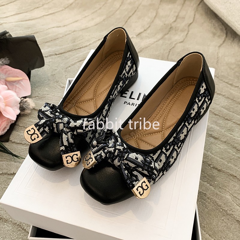 Embroidery Flat Shoes - Zapatos individuales franceses cómodos para mujer,