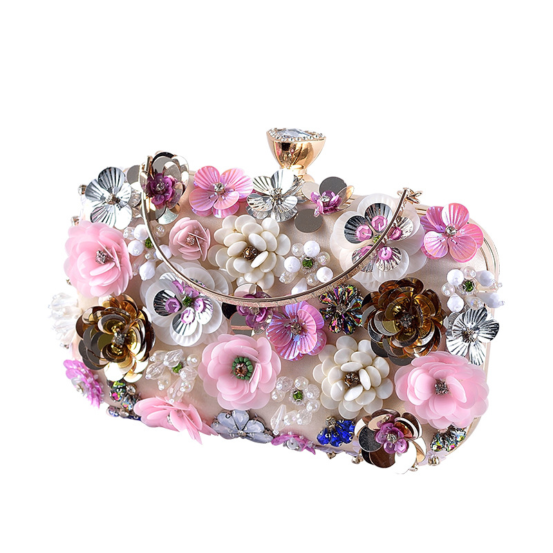 Embroidery Daisy - Bolsos de moda para mujer, bolso