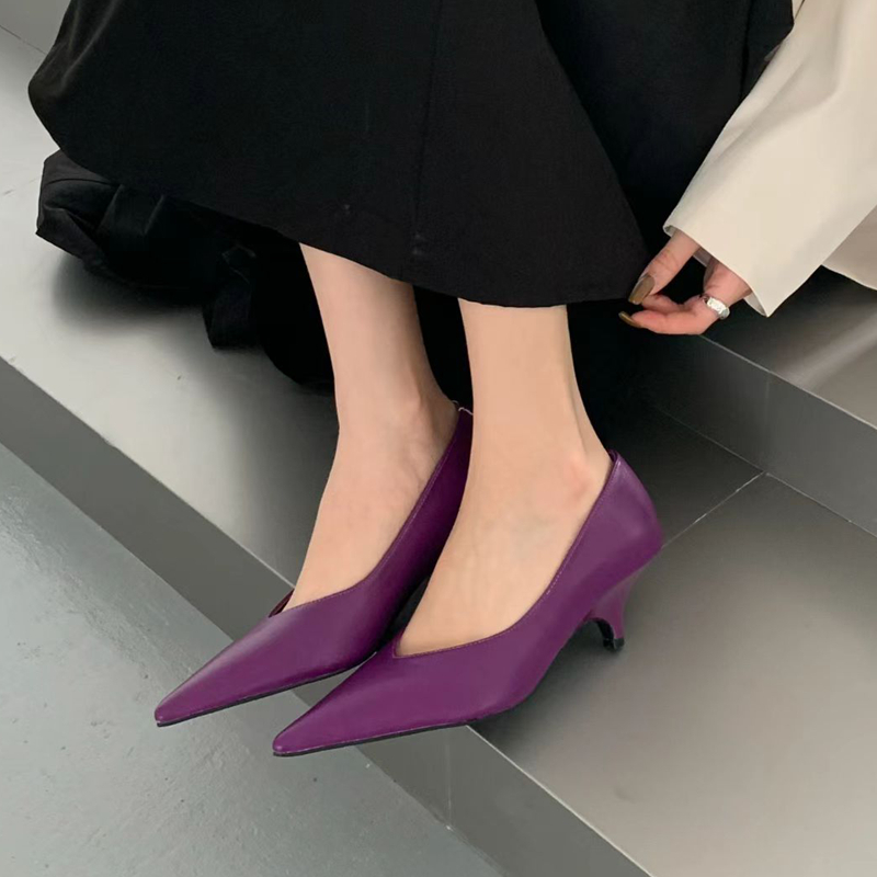 SUOJIALUN 2025, primavera, nue - Embroidery Flat Shoes reseña y precio