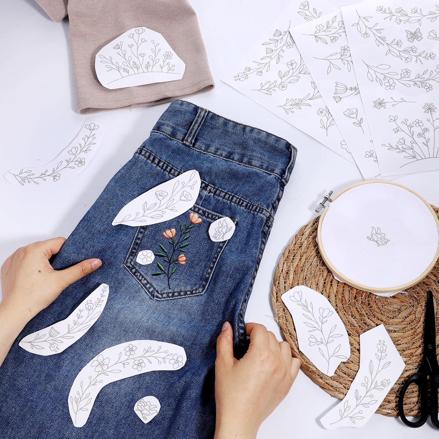 Papel de Bordado Soluble en Ag - Embroidery Daisy reseña y precio