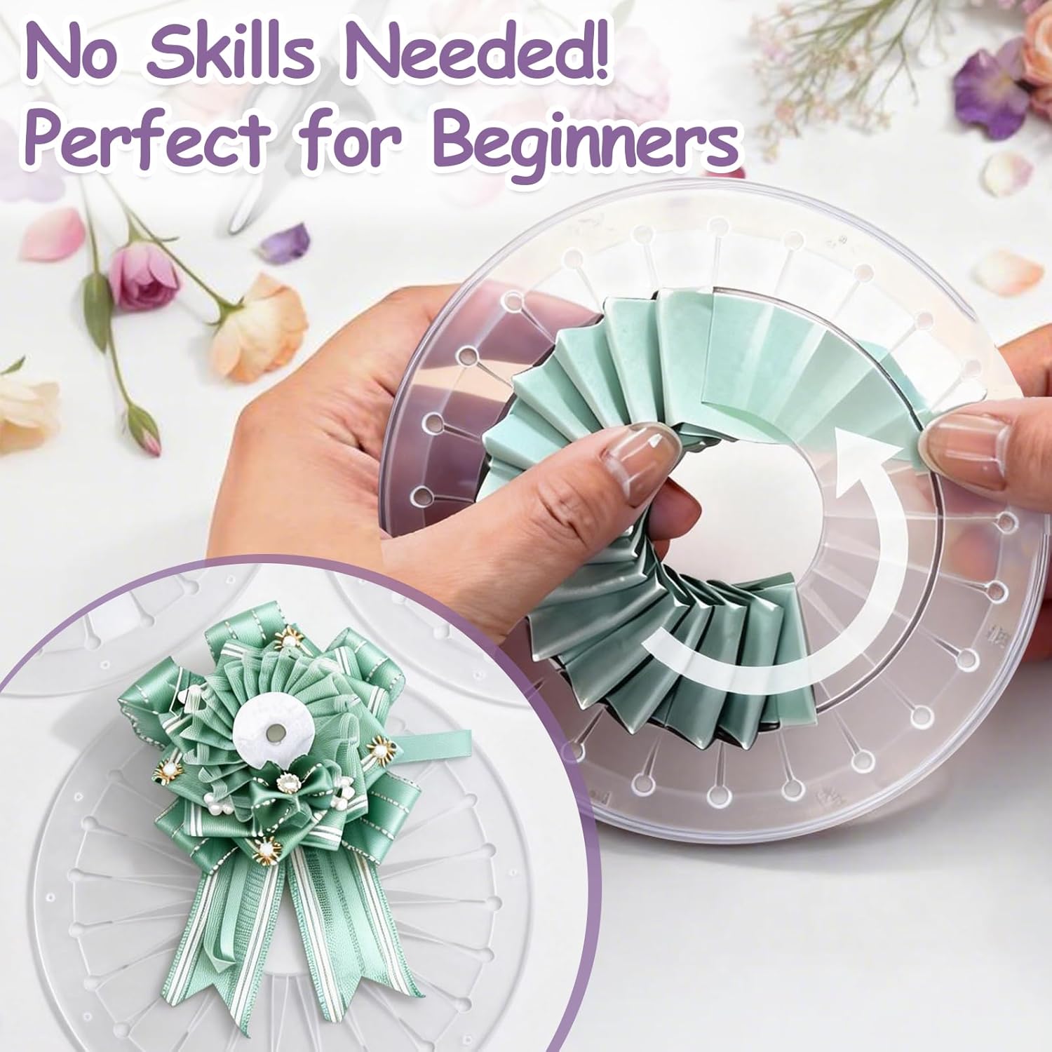 Herramienta para Hacer Rosetas - Embroidery Daisy reseña y precio