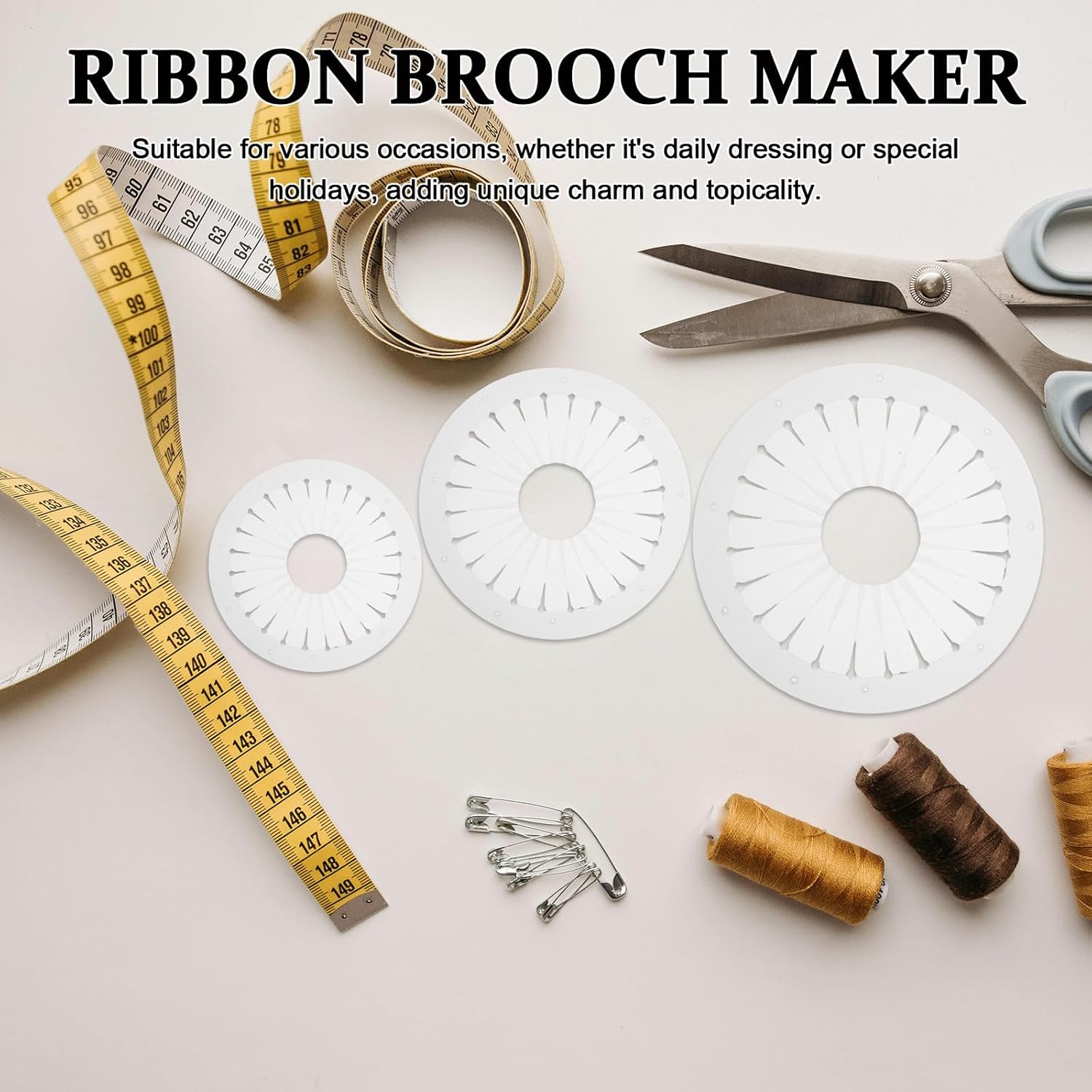 Herramienta para Hacer Rosetas - Embroidery Daisy reseña y precio