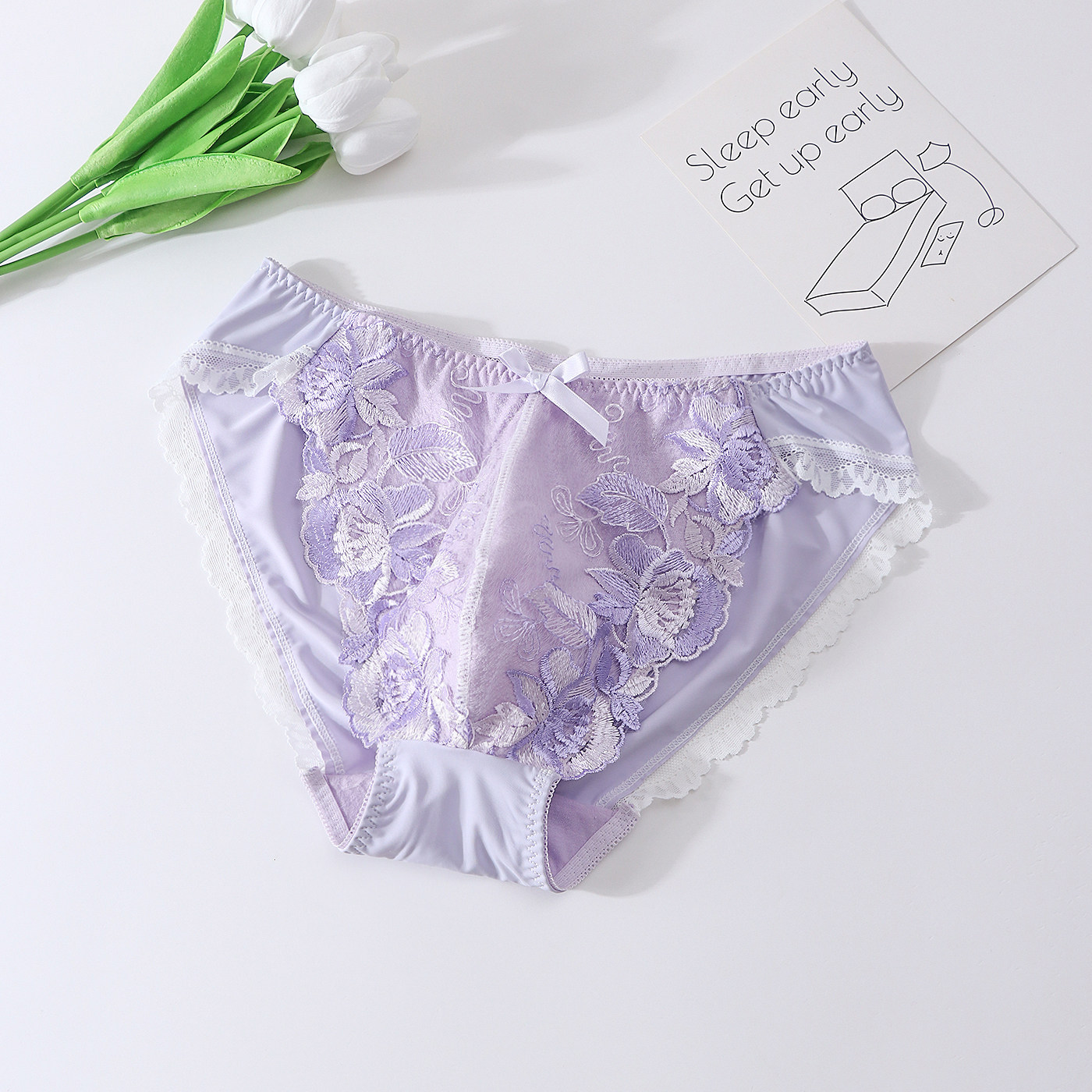 Calzoncillos de Encaje Floral  - Embroidery Gift reseña y precio