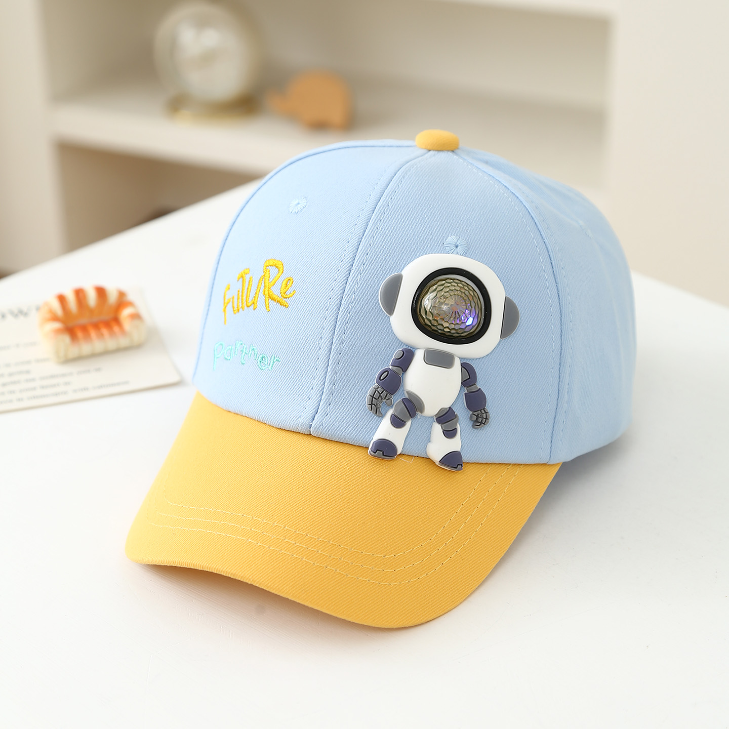 Muñeco Robot de Goma Suave par - Embroidery Cap reseña y precio