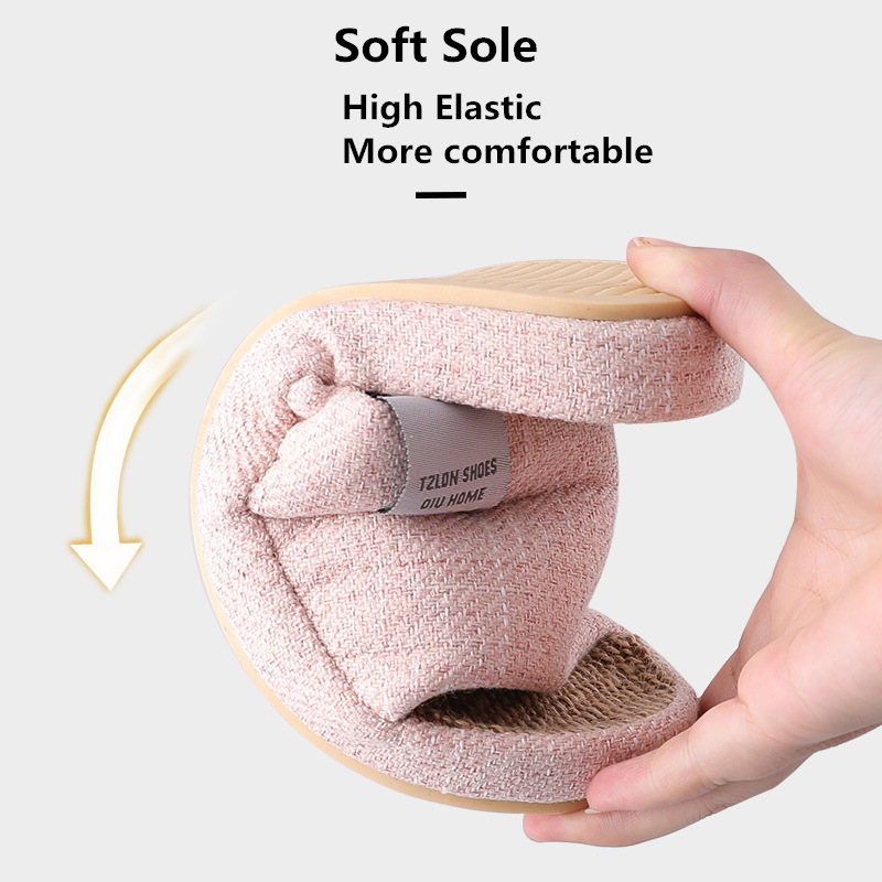 Pantuflas de Lino Transpirable - Embroidery Flat Shoes reseña y precio