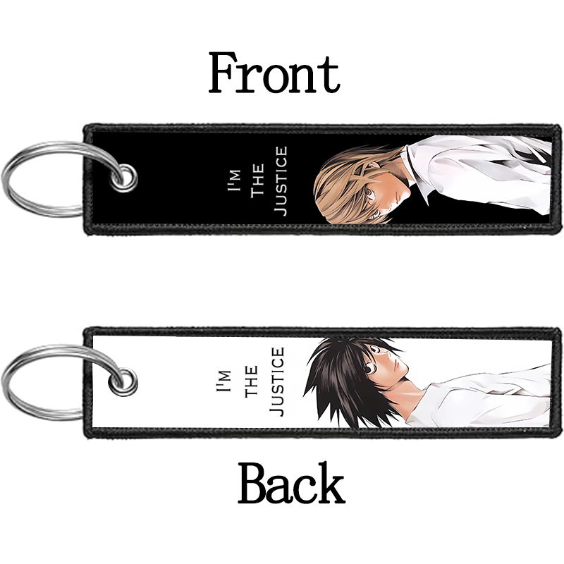 Llavero Bordado de Death Note  - Embroidery Gift reseña y precio