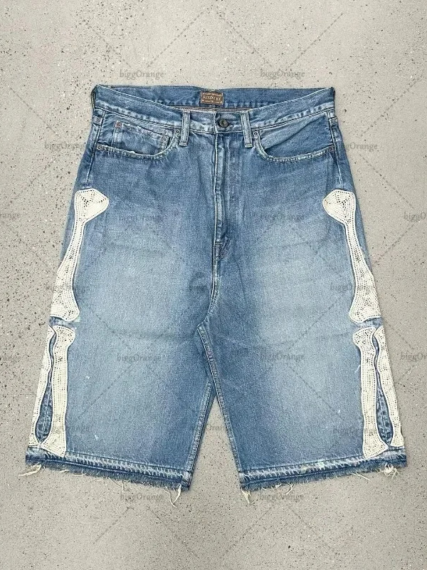 Shorts Vaqueros Vintage Y2K Es - Embroidery Jeans reseña y precio