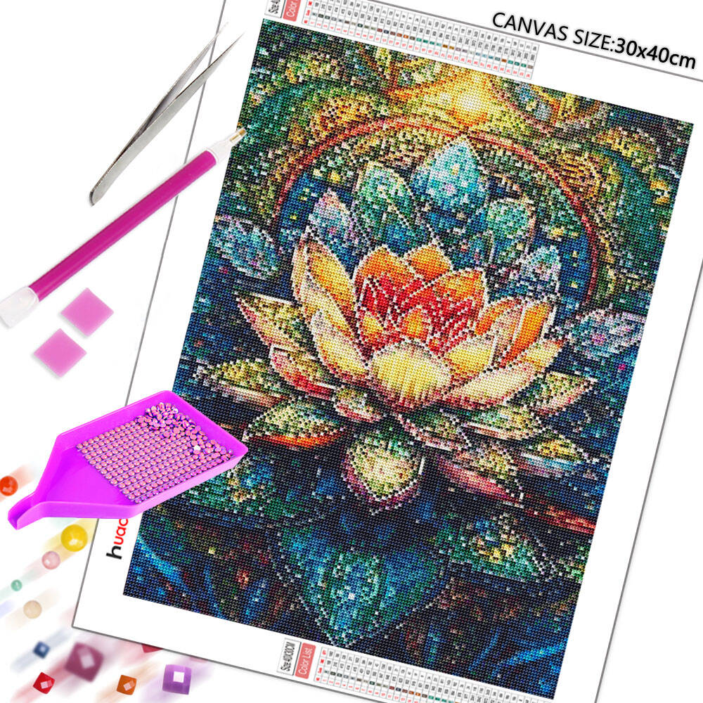 Huacan-pintura de diamante red - Embroidery Daisy reseña y precio