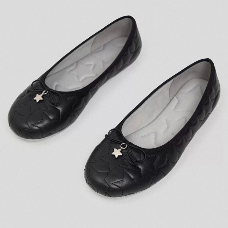 Zapatos de Ballet con Lazos -  - Embroidery Flat Shoes reseña y precio
