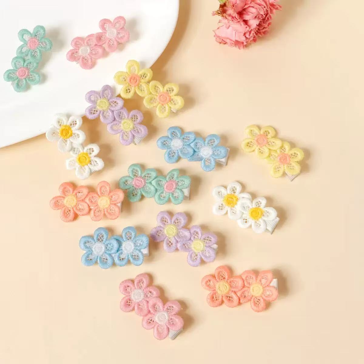 14 piezas de horquillas decora - Embroidery Daisy reseña y precio
