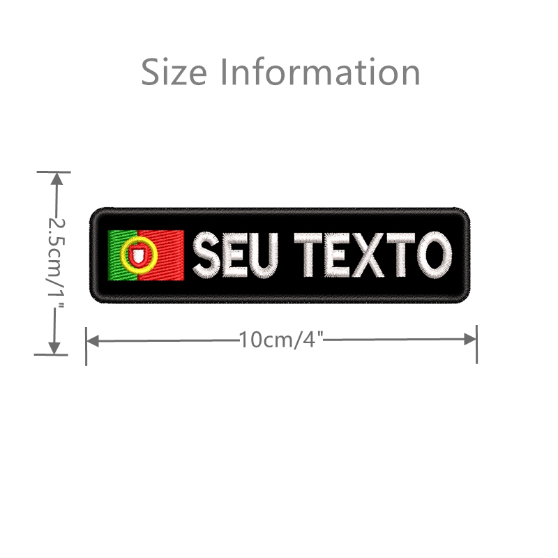 Parche de nombre personalizado - Embroidery Quote reseña y precio