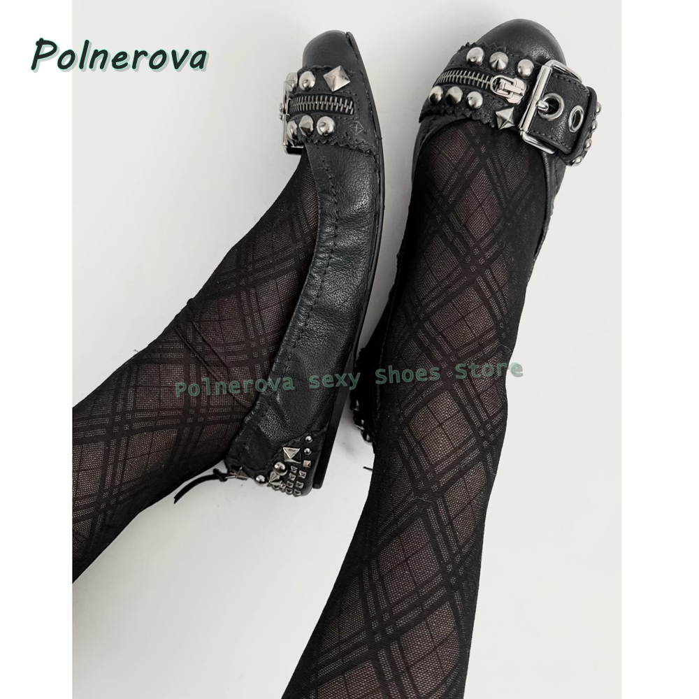 Zapatos Mary Jane con Hebilla  - Embroidery Flat Shoes reseña y precio