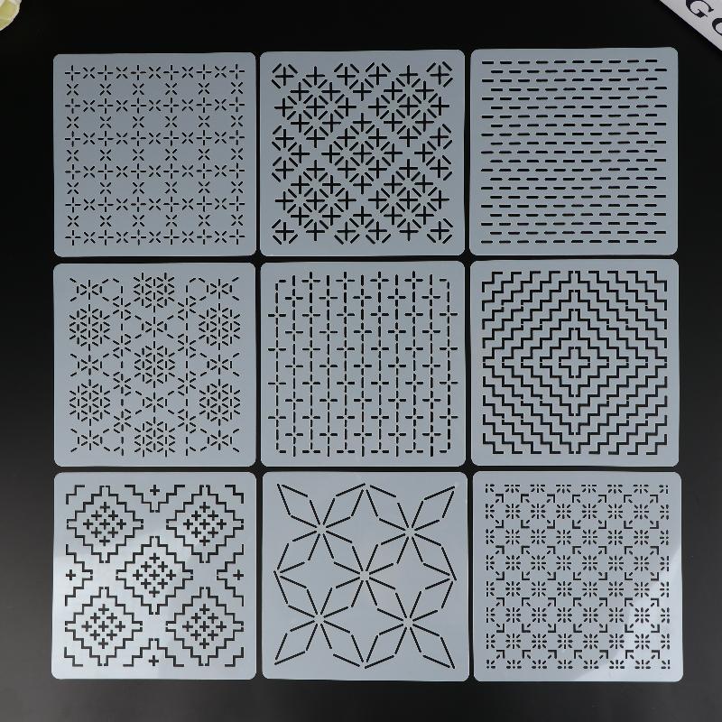 Plantilla de bordado Sashiko,  - Embroidery Gift reseña y precio