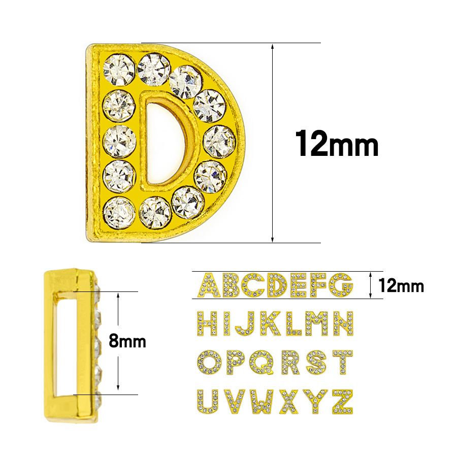 Lote de 50 unidades de letras  - Embroidery Charm reseña y precio